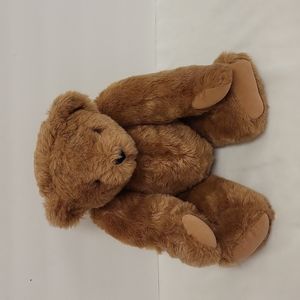 Vintage Authentic Vermont Teddy Bear Jointed Teddy Bear Brown Children's Kids